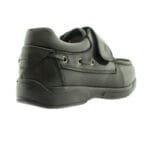 ZAPATOS COLEGIALES NAUTICAS CON VELCRO NEGRAS - MARCEL - Imagen 2