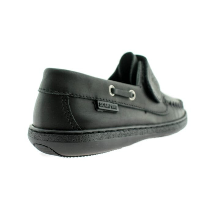 NAUTICOS CON ABROJO BUFALO NEGROS 39/44 - SCARPINO - Imagen 3