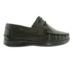 ZAPATOS COLEGIALES CON CORDONES NEGROS - KLIVERS