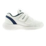 ZAPATILLAS DEPORTIVAS CON VELCROS BLANCAS/AZUL 27/35 - SOFT