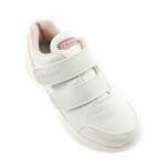 ZAPATILLAS DEPORTIVAS CON 2 VELCROS BLACAS/ROSA 27/35 - SOFT - Imagen 2
