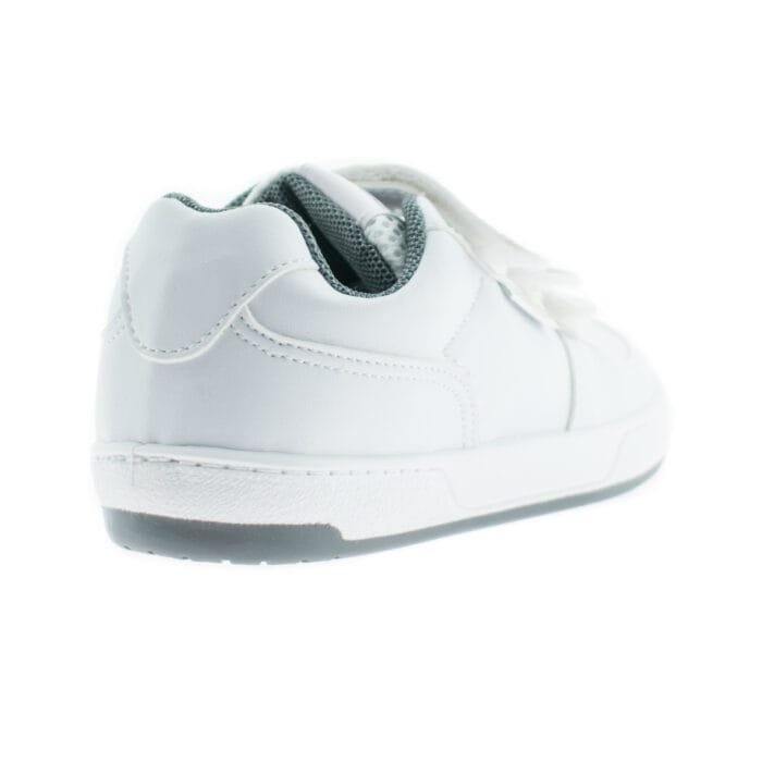 ZAPATILLAS COLEGIALES CON VELCROS BLANCAS 29/35 - PROWESS - Imagen 3