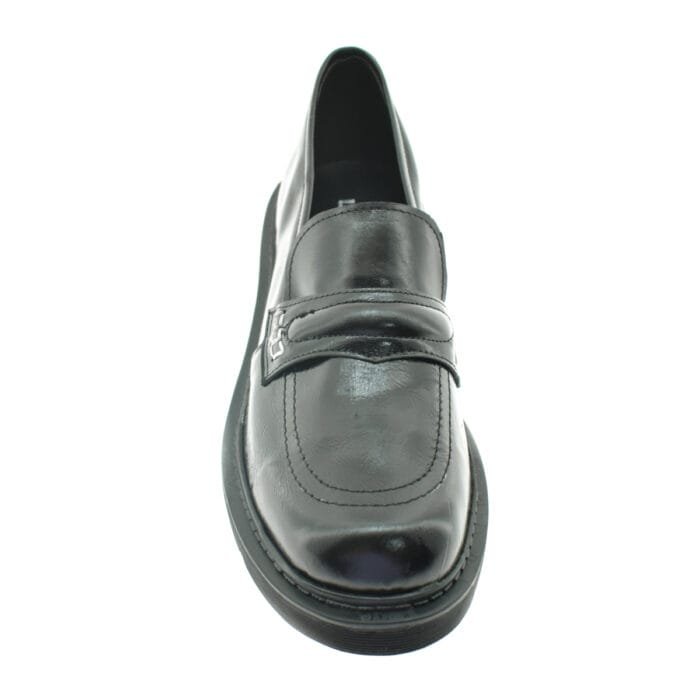 MOCASIN 35/40 NEGRO CHAROL - LUCERNA - Imagen 3