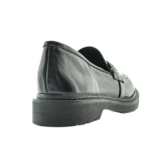 MOCASIN 35/40 NEGRO CHAROL - LUCERNA - Imagen 4
