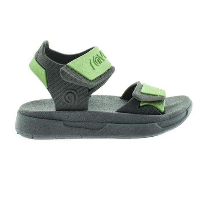 SANDALIA VELCRO GRIS VERDE 23/33 - RAVE - Imagen 1