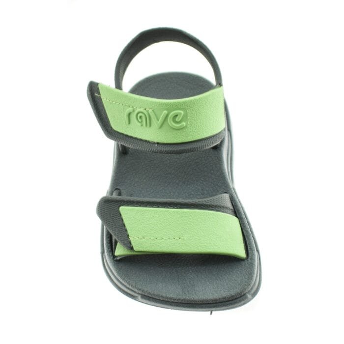 SANDALIA VELCRO GRIS VERDE 23/33 - RAVE - Imagen 3