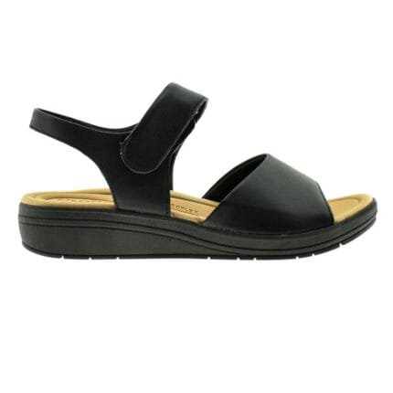 SANDALIA DAMA CON VELCRO NEGRO 35/40 - USAFLEX