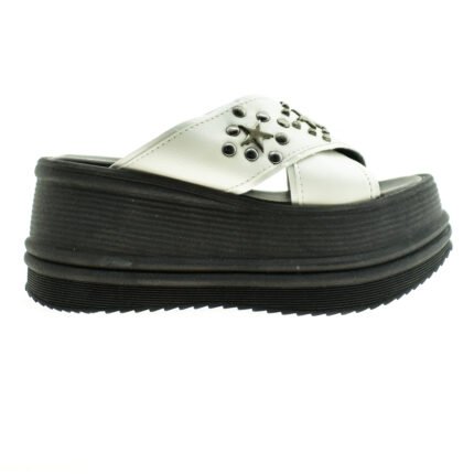 SUECO CON APLIQUE PLATEADO BLANCO 35/40 - SAVAGE