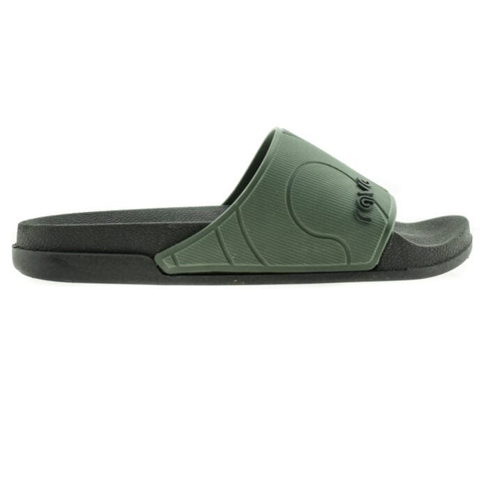 CHINELA UNISEX VERDE Y NEGRO 35/45 - RAVE - Imagen 1