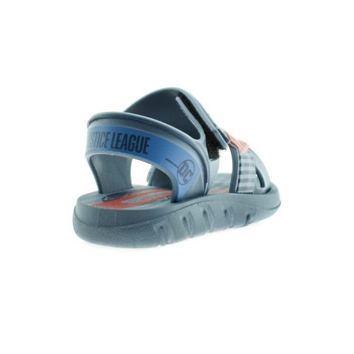 SANDALIA KIDS CON VELCRO AZUL 24/34 - GRENDENE - Imagen 4