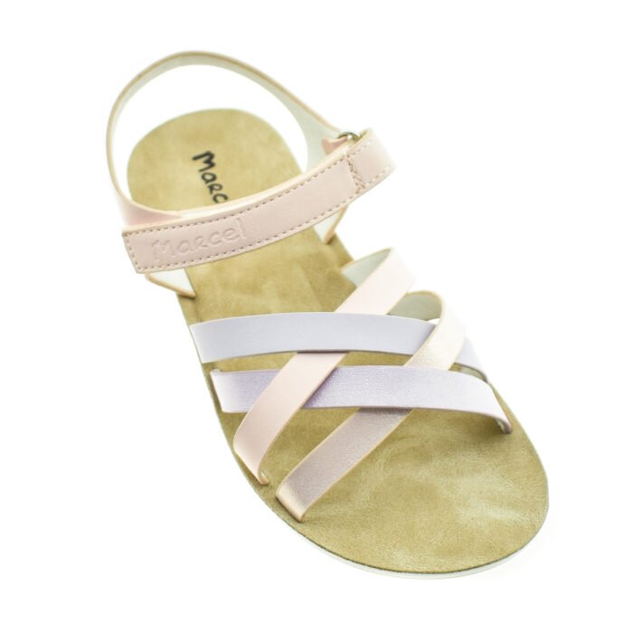 SANDALIA DE NIÑA CON TIRAS Y VELCRO 24/36 - MARCEL - Imagen 6