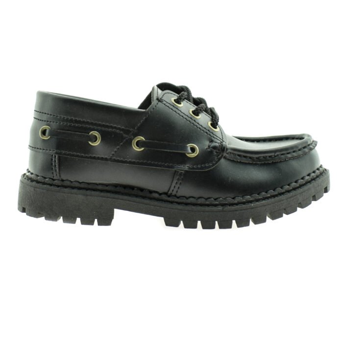 NAUTICO ACORDONADO NEGRO 34/41 - CREKA - Imagen 1