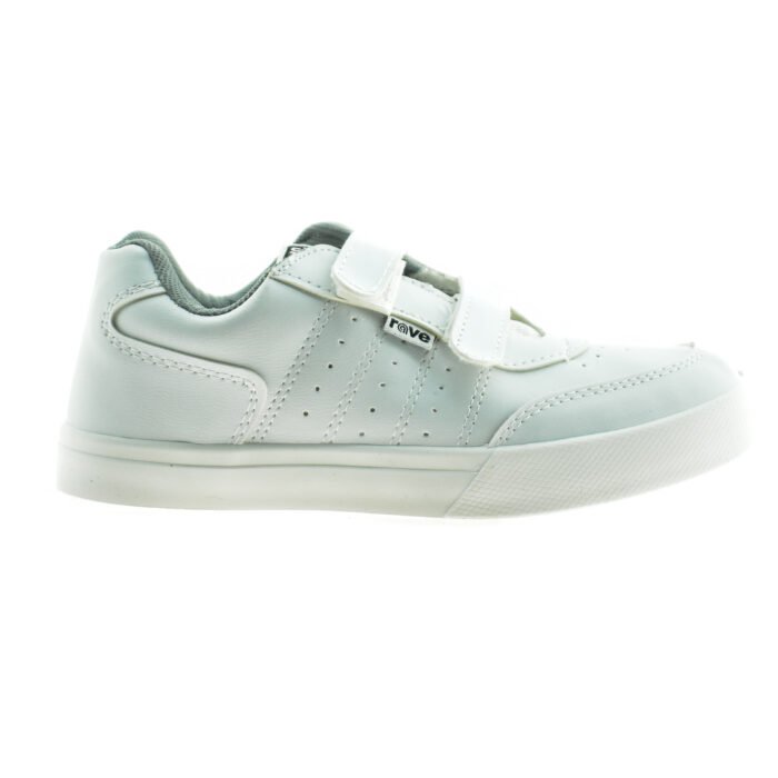 ZAPATILLA URBANA CON VELCRO BLANCO 34/40 - RAVE - Imagen 1