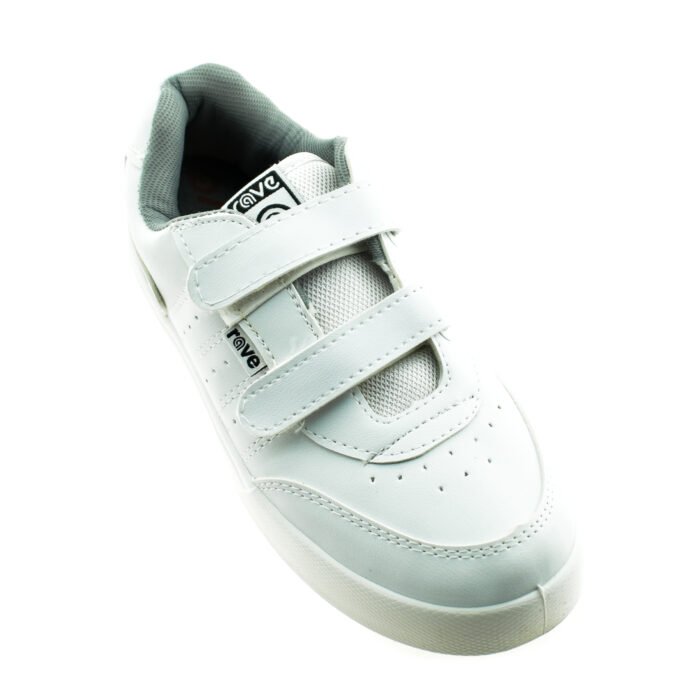 ZAPATILLA URBANA CON VELCRO BLANCO 34/40 - RAVE - Imagen 2