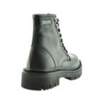 BORCEGO ACORDONADO DE CUERO NEGRO 35/40 - SAVAGE - Imagen 4