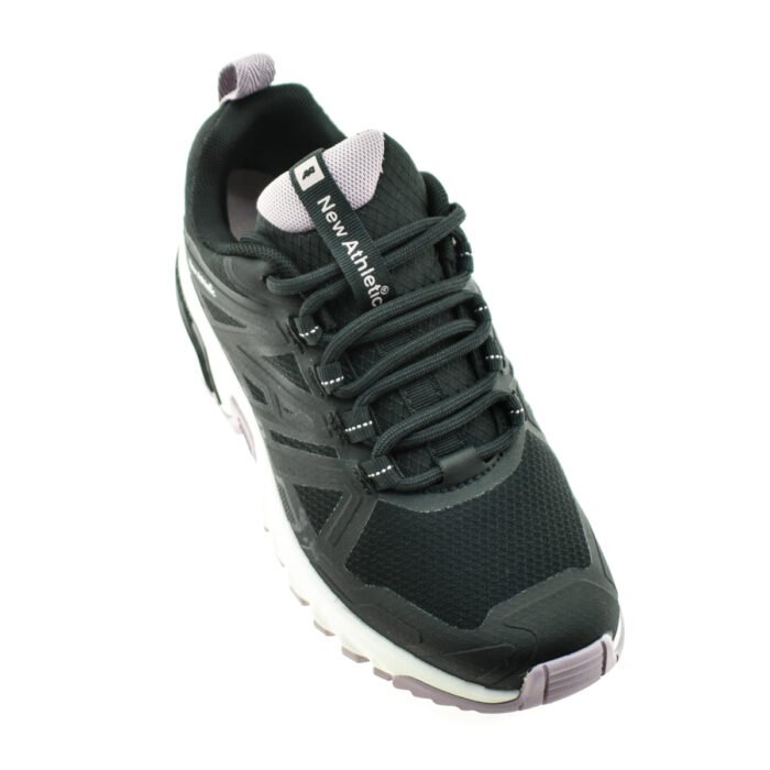 ZAPATILLA TREEKING NEGRO Y LILA 36/41 - NEW ATHLETIC - Imagen 2