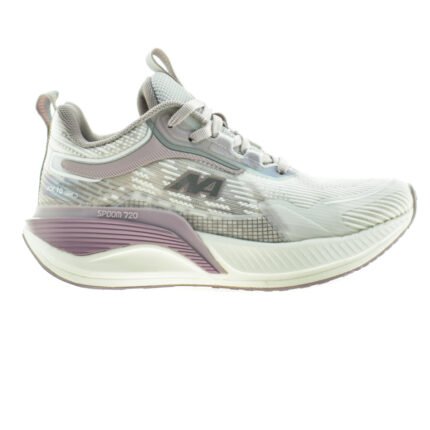ZAPATILLA DEPORTIVA ACORDONADA BLANCO CON LILA 36/41 - NEW ATHLETIC