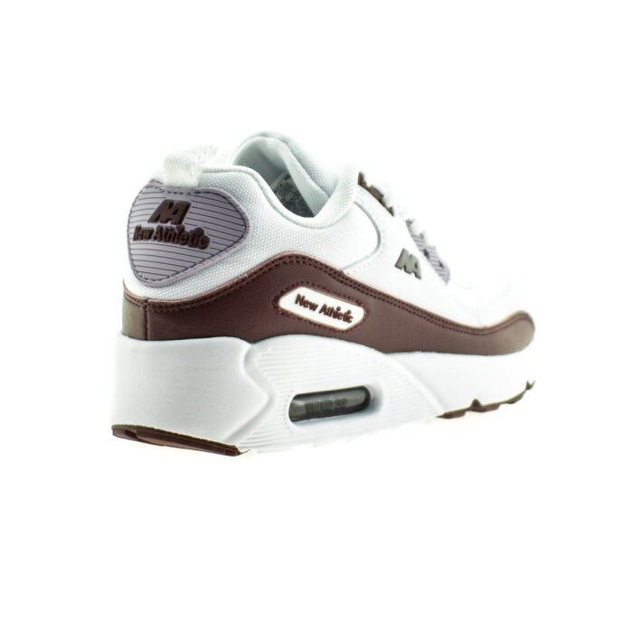 ZAPATILLA URBANA BORDO Y BLANCO 36/41 - NEW ATHLETIC - Imagen 4