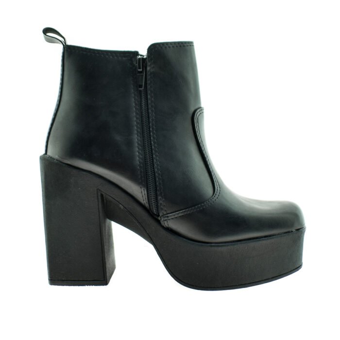 BOTA NEGRA CON TACO 35/40 - MIKA - Imagen 1