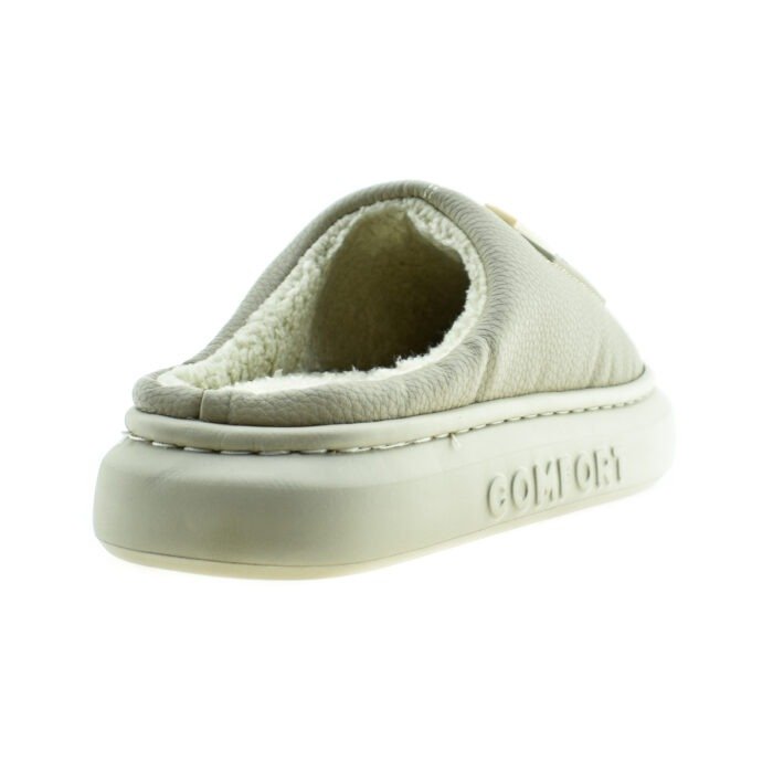 PANTUFLA CON CORDERITO BEIGE DAMA 35/40 - GUMMI - Imagen 4