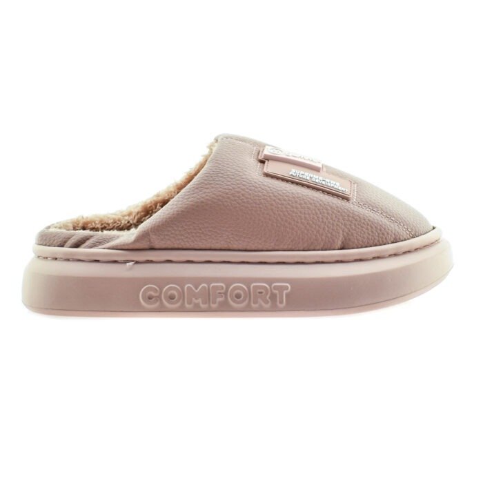PANTUFLA CON CORDERITO ROSA DAMA 35/40 - GUMMI - Imagen 1