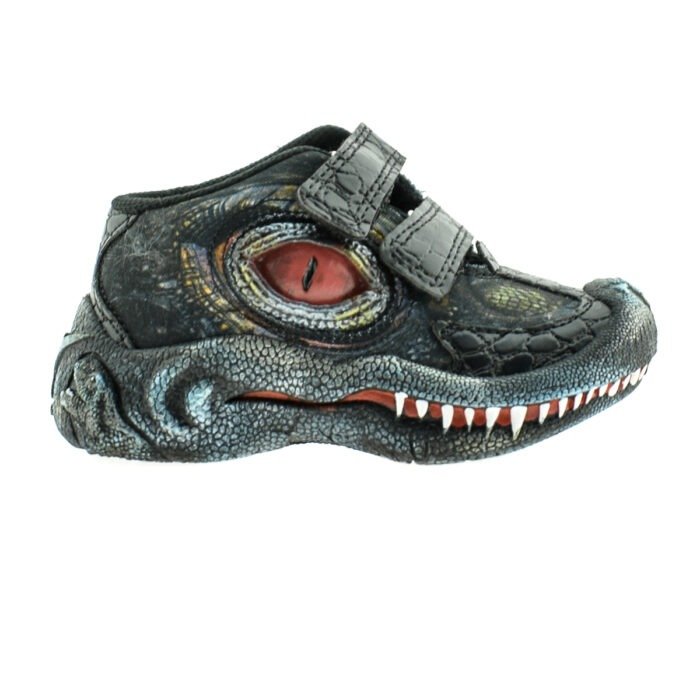 ZAPATILLA CON LUCES Y DOBLE VELCRO DINOSAURIOS 25/34 - DINOPARK - Imagen 1