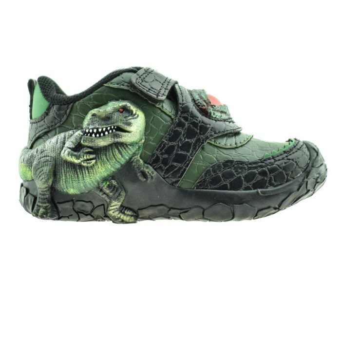 ZAPATILLA CON LUCES Y VELCRO DINOSAURIOS 25/34 - DINOPARK - Imagen 1