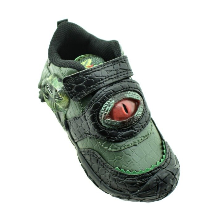 ZAPATILLA CON LUCES Y VELCRO DINOSAURIOS 25/34 - DINOPARK - Imagen 2
