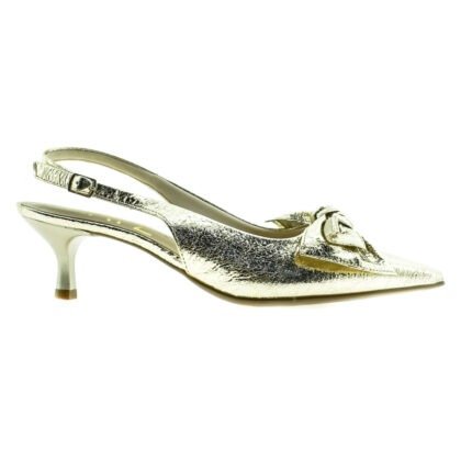 ZAPATO STILETTO DE CHAROL CON APLIQUE 36/40 - ZATZ