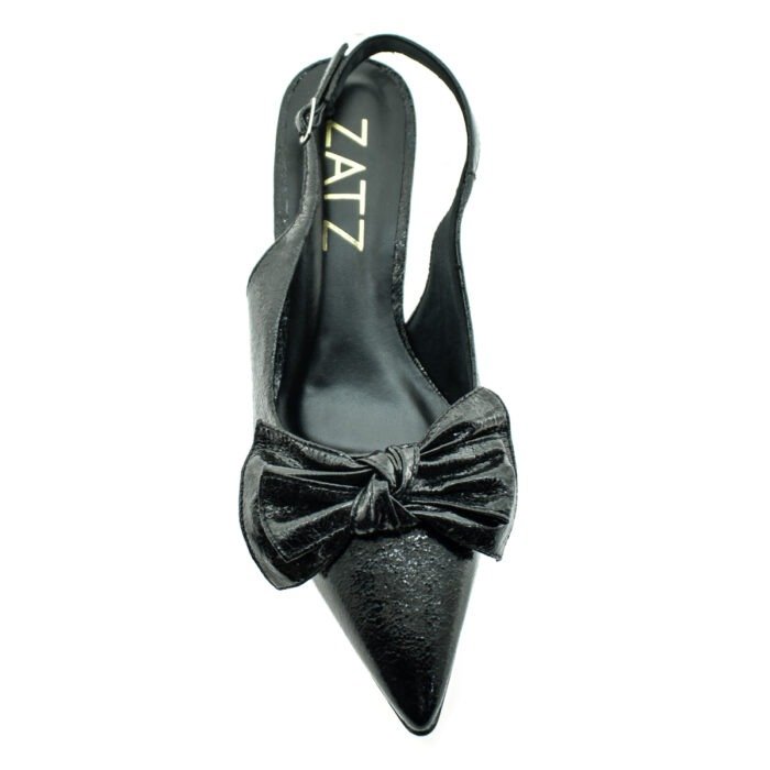 ZAPATO STILETTO DE CHAROL CON APLIQUE 36/40 - ZATZ - Imagen 7