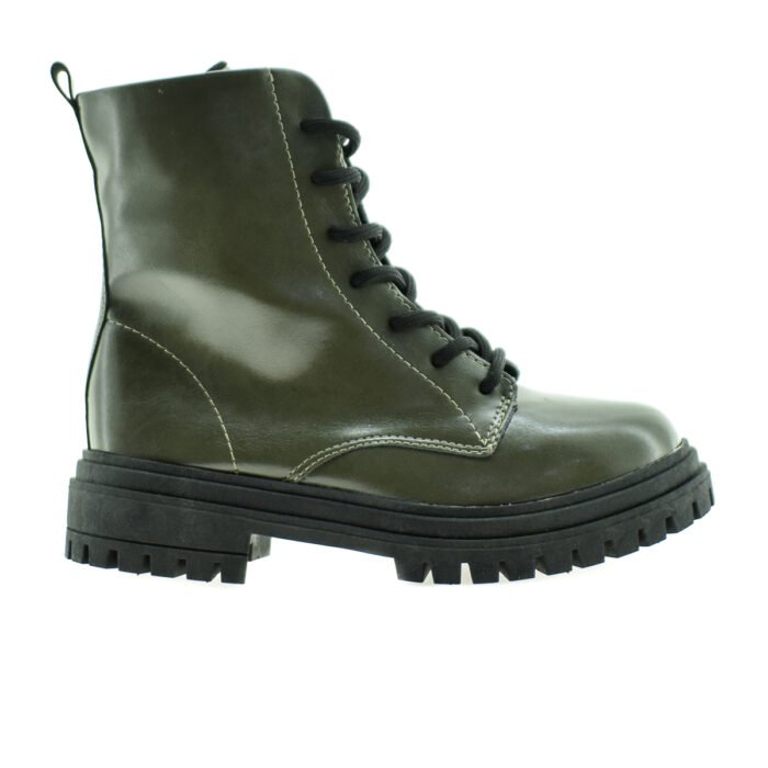 BORCEGO ACORDONADO DE CHAROL VERDE 35/41-ZATZ - Imagen 1