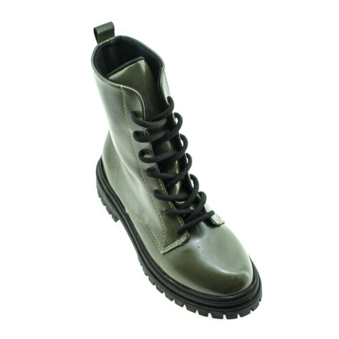 BORCEGO ACORDONADO DE CHAROL VERDE 35/41-ZATZ - Imagen 3